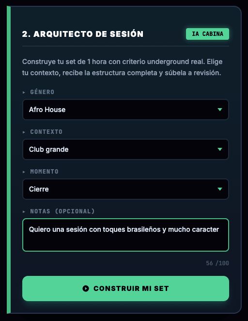 Arquitecto de sesión